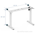 2024 Neues Design moderner verstellbarer Sitzstehende Office Desk Electric Sit und Stand Office Desk